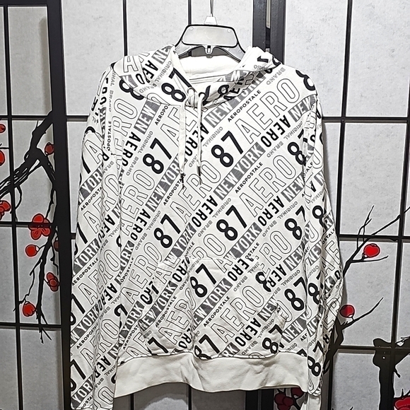 Aeropostale Graphic Hoodie Pullover‎ Size Medium - Picture 1 of 6